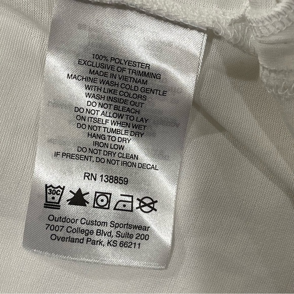 Columbia A’s golf polo men’s shirt size large - Picture 8 of 8